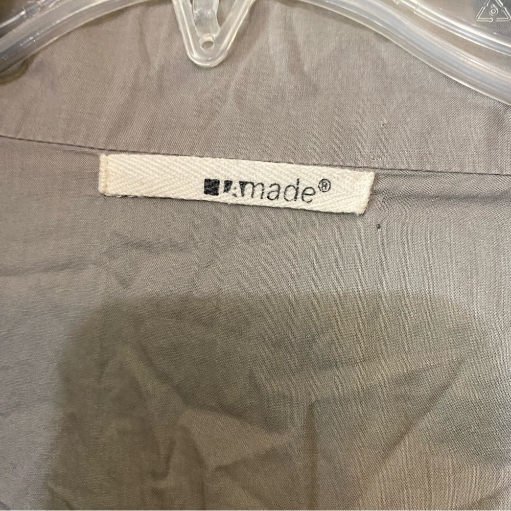 LaMade Cowlneck Dress Sleeveless Gray sz Medium - Picture 2 of 9